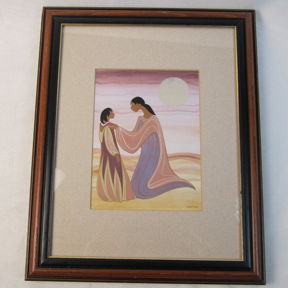 " Mother & Child " Framed art print by Maxine Noel